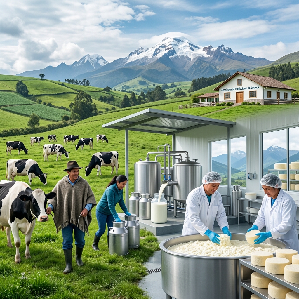 cooperativa lechera Ecuador