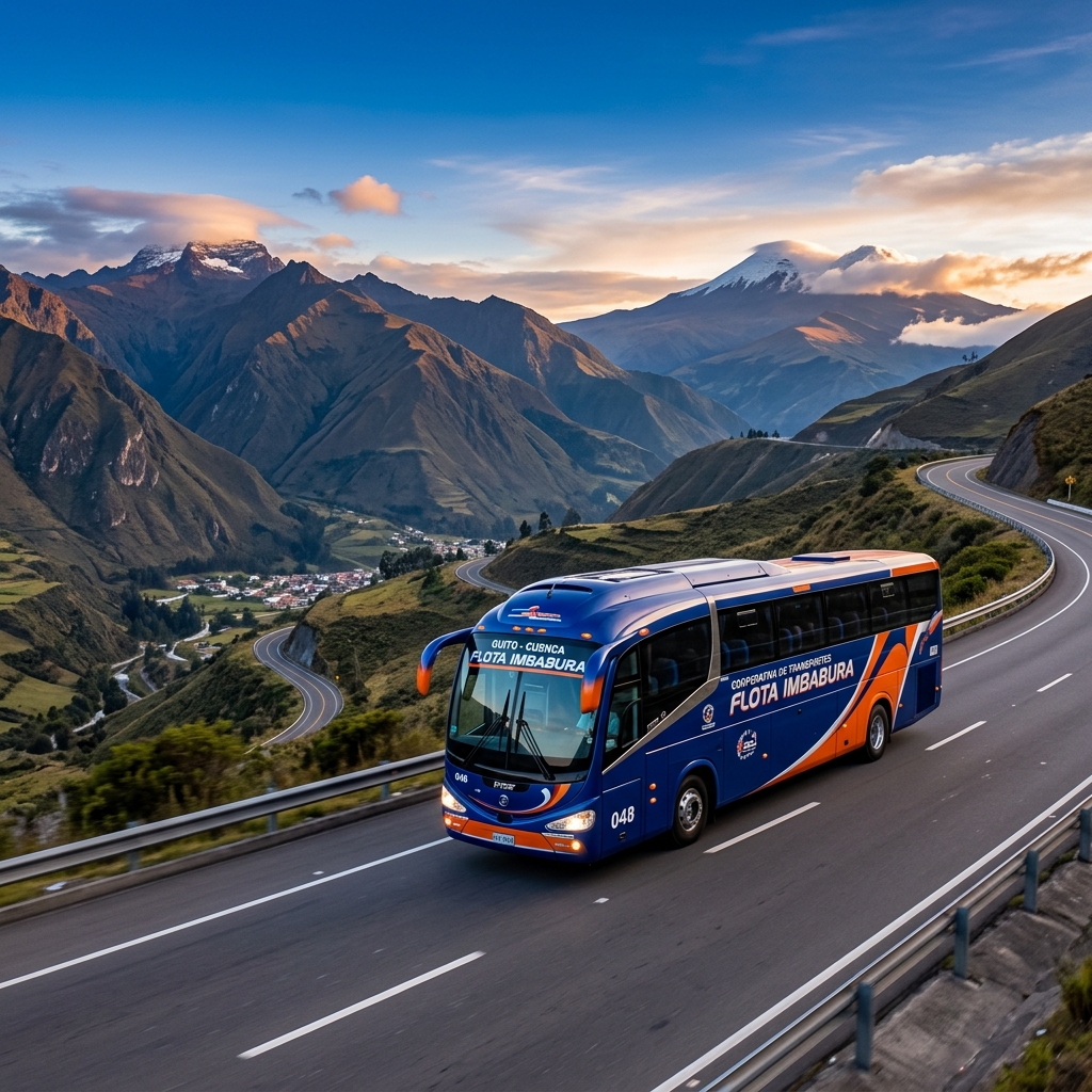 Cooperativa de transporte interprovincial en Ecuador