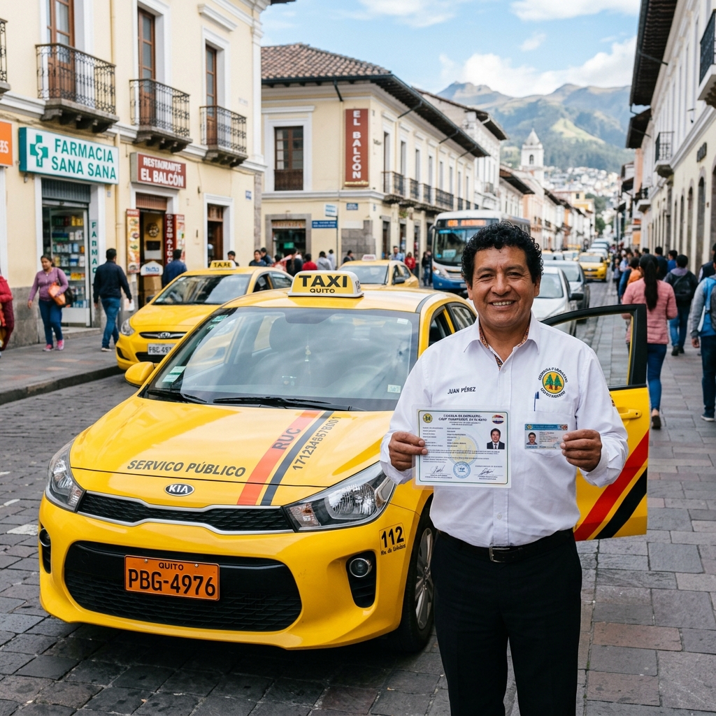 ¿Cuánto cuesta el cupo de taxi en Ecuador?
