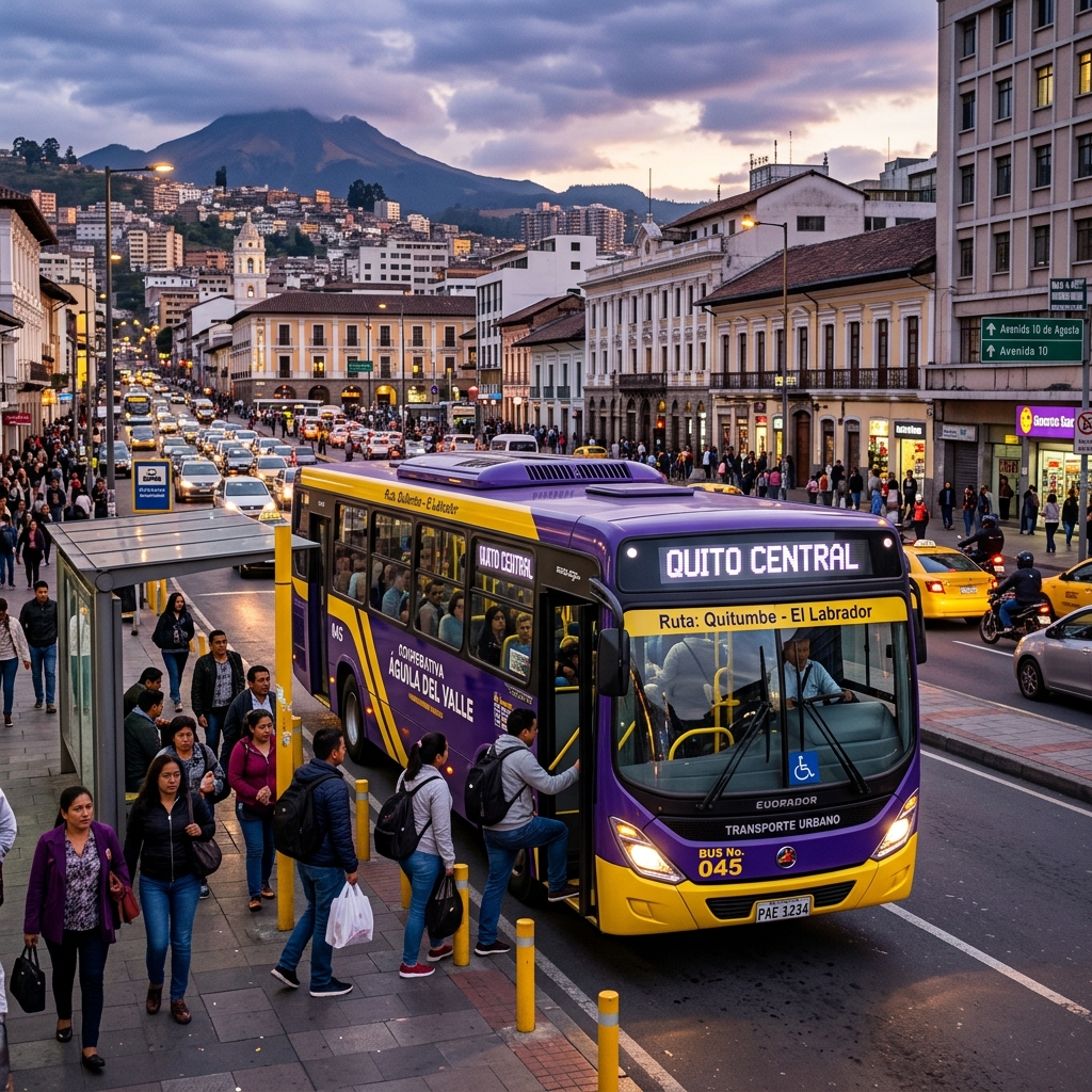 Transporte urbano Ecuador: 6 claves de las cooperativas